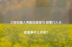 工银安盛人寿副总裁落马 新掌门人王都富拿什么逆袭？