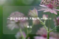 一盈证券盘中异动 大幅拉升7.08%报0.714美元