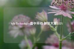 Syla Technologies盘中异动 股价大涨5.12%