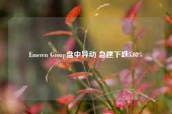 Emeren Group盘中异动 急速下跌5.08%